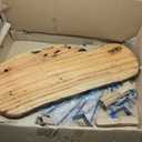 Real Oak Wood Small Table 3.25Ft x 1.5Ft