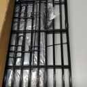 Puppy Playpen with Top Cover & Bottom Pad, 8 Panels 24" H, Gray
