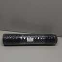 OLANLY Indoor Outdoor Mat, Sturdy Natural Rubber Floor Mat, Non Slip Low Profile Waterproof Doormat, and Stain Front Door Mats, Easy Clean Patio Entrance Mat, 30''x17'', Black