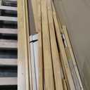 Bunk Bed Twin Over Twin, Wood Bunk Bed Frame with Ladder, Full-Length Bed Rail, Slats, House Shaped Bunk Bed Frame for Dormitory and Bedroom, Space Saving, No Box Spring Needed, Grey