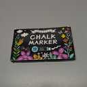 Window Chalk Markers for Glass Washable, 10 Colors Jumbo Liquid Chalk Marker with 10mm 3 in 1 Nib Thick Wide Tips, Big Chalkboard Markers, Car Paint Pen for Auto, Bistro, Mirror, Poster, Blackboards