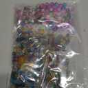 Sureio 1300 Pieces Crystal Glass Beads for Jewelry Making Suncatcher Faceted Bicone Assorted Loose Sparkly Beads for Bracelets Necklace Pendants Jewelry Making Supplies(Colorful)