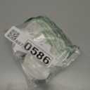 2" Round Plastic Louver Soffit Air Vent Reptile Screen Grille Cover Multiple Colors/Quantities (6, White)