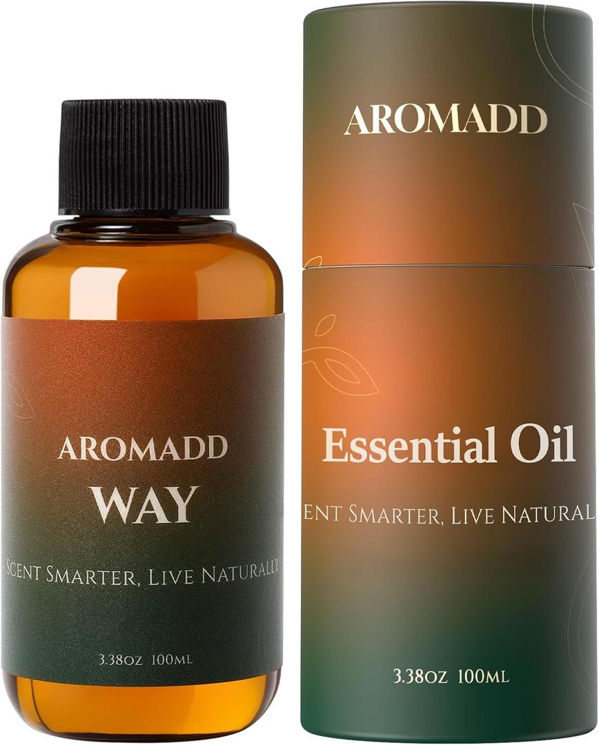 Aromadd Aromadd Lavender Diffuser Oil Inspired by Luxury Hotel Scent, Essential Oils for Waterless Diffuser, Pure Soothing Lavender Aroma, LongLasting & Natural Home Fragrance  3.38 fl oz (100 mL)