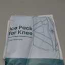 Knee Ice Pack Wrap (1 Pack) - Adjustable Ice Pack for Knees Surgery, Replacement, Arthritis Pain, ACL, Sports Injuries, Post Surgery, for Long Duration - 1 Pack (Blue)