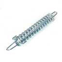 6 Pcs Tension Spring, High Tensile Electric Fence Spring Maintaining Tension, Heavy-Duty Electro-Galvanized for Agricultural Fencing, Silver
