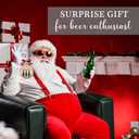 7 x Rein-Beers Christmas Ornament, Funny Wooden Ornament, Cowokers White Elephant Gift, for Men Friends, Funny Beer New Year Ideas 2024