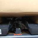 Sunny Health & Fitness Mini Stepper for Exercise at Home, Stair Step Workout Machine with Resistance Band and Over 300lb Weight Capacity, Optional Twist Motion and Free SunnyFit App Connection