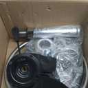 Garage Mechanic Stool Chair, Rolling Workshop Stool with Tool Tray Storage, Height Adjustable Heavy Duty Swivel Task Chair, Mechanic Chair for Garage, Shop, Auto Repair (Style 2)