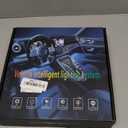 New Version Dreamcolor Acrylic Interior Car Lights 6 in 1 RGB LED Strip Lights with APP Control Zoned Control System 252 Color Modes DIY Fiber Optic Ambient Lighting Kits Music Car Neon Lights