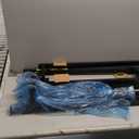 Amazon Basics Metal Bed Frame, 9-Leg Support Base for Box Spring and Mattress, Queen Size, Tool-Free Easy Assembly, 79.5" L x 59.5" W x 7" H, Black