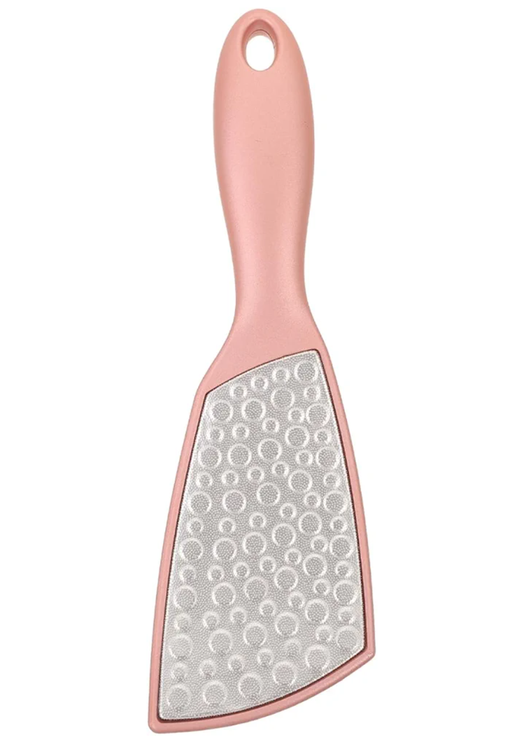 FRCOLOR Double Sided Foot Callus Remover 9.29 Inch Foot Grinder with Ergonomic Handle for Dead Skin Removal and Pedicure Care