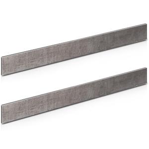 Hicarer 2 Pcs 2" x 1/8" x 24" Steel Flat Bar Metal Stock Mild Steel Plate Weldable A36 Metal Bar for Walls Floors Cars Ships Repair Hot Rolled Mild Industrial Manufacturing and Transportation