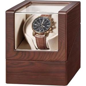 BEWISHOME 4 Watch Winders for Automatic Watches, Quiet Motor, LED, 4 Modes
Automatic Watch Winder Box Watch Spinner Piano Finish, 4 Watch Winder and 6 Storage Case for Man/Woman's Watches,Brown SYQ01Y