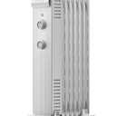 Pelonis Oil Filled Radiator Heater for Large Space, 2025 Upgraded, Space Heaters with 1500W Quiet Warmth Radiant Heater, 3 Heating Modes, Overheat & Tip-Over Protection, Adjustable Thermostat, White