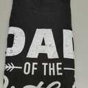 Dad of The Birthday boy Matching Family Party T-Shirt (Black, L)