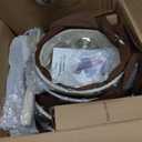 CAROTE 22PCS Pots and Pans set Non Stick, Ceramic Cookware Set, RV Kitchen Cooking Set Removable Handles, Oven Safe, Induction Coolware, Non-toxic Kitchen Cooking Set, PFAS and PFOA Free