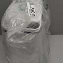 Anborry Bathroom Trash Cans with Lid Touchless Automatic Motion Sensor 4 Gallon Small Garbage Can, Smart Electric Plastic Narrow Garbage Bin for Living Room Bedroom Office Kitchen (White)