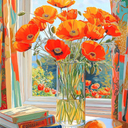 Orange Flower Jigsaw Puzzle