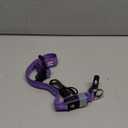 Super Bright LED Dog Collar - Fully Waterproof & Adjustable Glow Collar - USB-C Rechargeable for Night Walking, Safety - Flashing Lighted Collar for Dogs(Purple, Medium) (Medium (14.5" - 19.5" ))