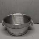 BREKX Stainless Steel Ice Bucket for Parties, Double Wall Insulated Anchored Brushed Drink Tub & Wine Bucket with Double Hinged Handles, Drink Chiller for Parties, 12QT (3 Gallon), 100% Leak Proof