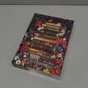 BenBen Puzzles for Adults 1000 Pieces, Vintage Books and Wildflower Jigsaw Puzzle with Letters on Back, Challenging Puzzles for Family Game Night Home Dcor, Book Lovers Gifts