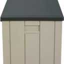 LIFETIME 60254 Heavy-Duty Outdoor Storage Deck Box, 150 Gallon, Desert Sand/Brown