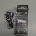 GE Indoor HD Digital TV Antenna Amplifier, Low Noise Antenna Signal Booster, Clears Up Pixelated Low-Strength Channels, Supports HD Smart TV VHF UHF, AC Adapter, Black, 42178