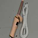 Ukliss Mini Curling Iron for Short Hair, Creates Perfect Tight Ringlets & Bangs, Fast Heat 30s, 5 Temp Settings, Dual Voltage, Auto Shut-Off & Anti-Scald Tip, Travel Friendly (Pink, 1/2 Inch)