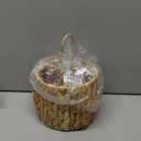 KOLWOVEN Wicker Flatware Organizer, Kitchen Utensil Holder for Countertop, Silverware Caddy Natural Woven Flatware Caddy with 3 Compartments, Cooking Utensil Organizer