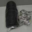 Pool Leaf Net Cover Above Ground Winter Pool Cover with 12 Pcs Large Pool Cover Clips, Keeps Leaves Out of Your Pool