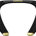 Monster Boomerang Petite Neckband Bluetooth Speakers, Neck Speaker with 15H Playtime, aptX High Fidelity 3D Stereo Sound, Low Latency, Built-in Mic, IPX5 Waterproof Wearable for Home Outdoor