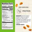 2 x Snak Club Tajin Peanuts, Roasted Nuts with Chili and Lime Seasoning, Mild, 12 oz Resealable Bag (EXP 05/24/27)