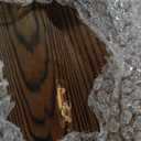 MyGift 5.5 Foot Tall Rustic Burnt Solid Wood Over The Toilet Decorative Ladder Standing Shelf, 3 Tier Bathroom Organizer Leaning Storage Shelves Rack Stand