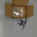 Garage Door Lock T-Handle Locks Latch Replacement Parts with 4 Keys, Mounting Hardware Included, Fit 1-3/8" to 2" Thick Doors, T-Handles Locking Set for Garage Door - 1pack