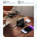 W&P Portable Charger Power Bank with Built in Cables & AC Wall Plug,35W Fast Charging,20000mAh External Battery Pack for iPhone 16/15/14/13/12 Pro, iPad, MacBook Air, Samsung (Travel Essential)