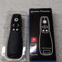 Presentation Clicker Wireless Presenter Remote for PowerPoint, Powerpoint Clicker with Volume Control PowerPoint Slide Advancer for Mac, Computer, Laptop-E600