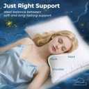 Sasttie Firm Pillows Queen Size Set of 2, Bed Pillows for Side, Back, and Stomach Sleepers - Oeko-Tex Certified Down Alternative Plump Filling - Hotel Quality and Machine Washable, 2 Pack