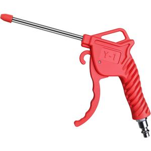 High-Power Air Blow Gun Industrial & Household Dual-Purpose Air Duster Rubber Guard Nozzle Compressor Dust Cleaning Tool Car Detailing Cleaning Tool
