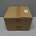 EONJOE Overnight Oats Containers with Lid and Spoon - 16oz Glass Mason Jars for Meal Prep, Yogurt,Pudding- Set of 4 (Orange+Fruit green+Blue+Purple)