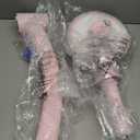 SEREED Colorful Lighting Toddler Tricycle for 2-5 Years Old Girls, Adjustable Seat & Handlebar Trike, Removable Basket, Birthday Gift Idea for Kids Ages 2+ (Pink)