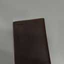 Jack&Chris Leather Passport Holder RFID Blocking Passport Travel Wallet Cover Case for Men Women Brown JC17