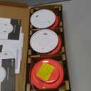 Kidde Smoke Detector, 10-Year Battery Powered, with LED Status Lights, 85 dB Alarm, 5-inches, 20SD10, 3 Pack