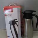 68oz Coffee Carafe Airpot Insulated Coffee Urn Stainless Steel Vacuum Thermal Pot Flask for Coffee, Hot Water, Tea, Hot Beverage  Keep 12 Hours Hot, 24 Hours Cold