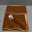 MONDAY MOOSE Decorative Throw Pillow Covers Cushion Cases, Set of 4 Soft Velvet Modern Double-Sided Designs, Mix and Match for Home Decor, Pillow Inserts Not Included (22x22 inch, Blue/Orange)