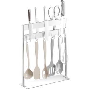 Knife Magnetic Strip, Magnetic Knife Holder, Magnet Knife Block, Stainless Knife Storage Organizer for Kitchen (16 Inch)