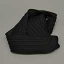 SINGARO Car Door Threshold Protection, 4PCS Door Edge Step Dust Shield Cover, Door Width 23.6x2.36inch Car/SUV Universal Rubber Scratch Resistant Exterior Accessories (Black)