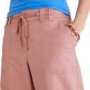 Aeropostale Women's Low Rise Baggy Wide Leg Jean (Large, Burlwood)