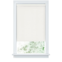 LEVOLOR Basics Cordless Fabric Roller Shade, Easy to Install Blackout Shades for Windows, Neutral White, Fits up to 31” Width and 72” Length, Home Solution for Any Space or Room Decor