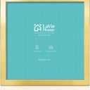 LaVie Home 20 x 20 Picture Frame, Square Poster Frame with High Definition Plexiglass, Horizontal or Vertical Wall Gallery Poster Frames Suitable for Photos, Artworks, Posters,Puzzle, Gold 1pc